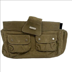 - Khaki Corduroy Miche Bag